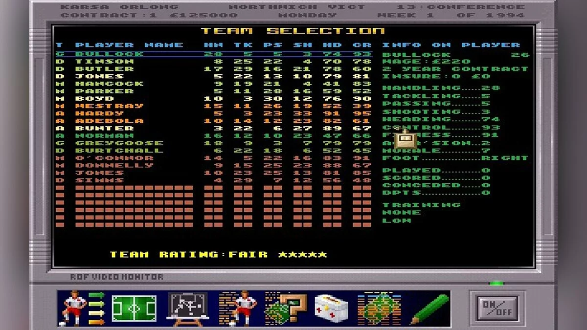 Скриншоты из Premier Manager 3 / Картинка 71
