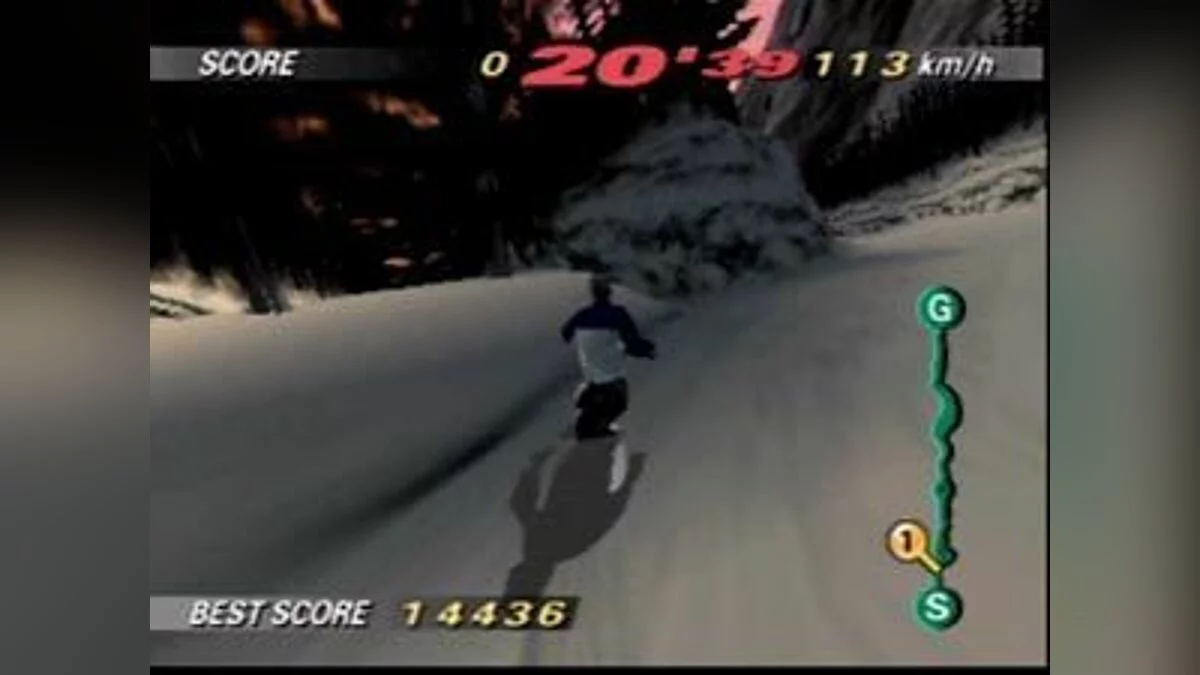 Скриншоты из 1080° Snowboarding / Картинка 12