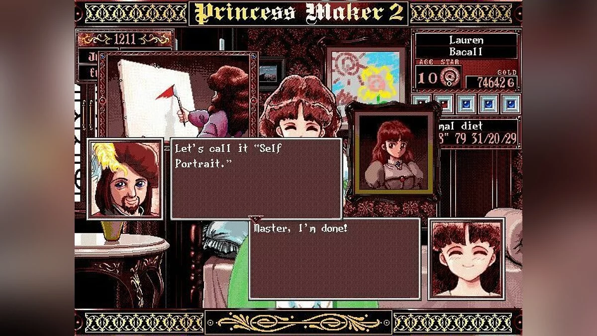 Скриншоты из Princess Maker 2 / Картинка 32