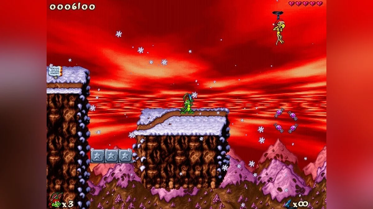 Скриншоты из Jazz Jackrabbit 2: Holiday Hare 98 / Картинка 4