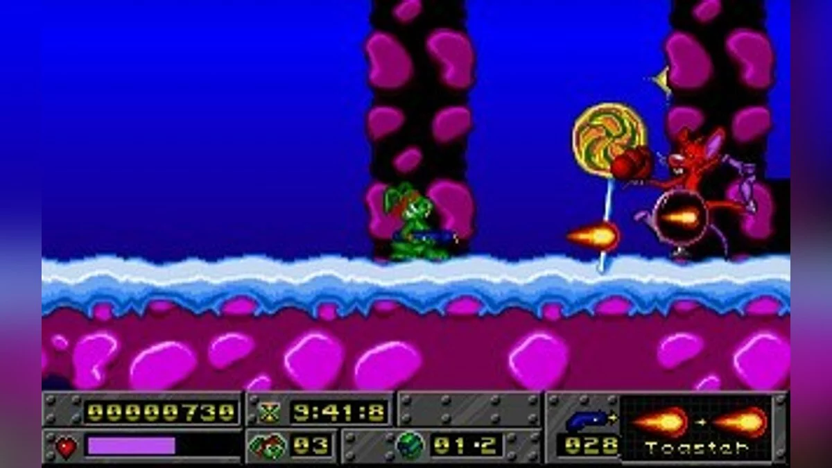 Скриншоты из Jazz Jackrabbit: Holiday Hare 1995 / Картинка 21