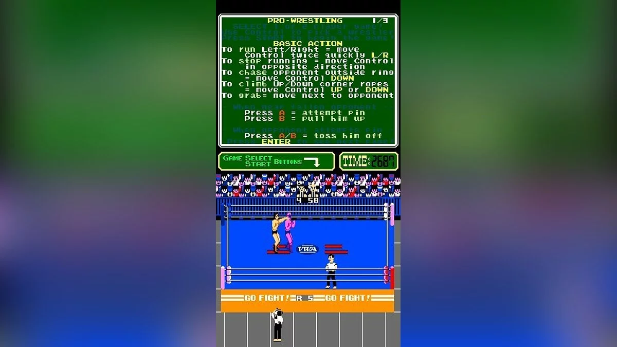 Скриншоты из Pro Wrestling (1986) / Картинка 17