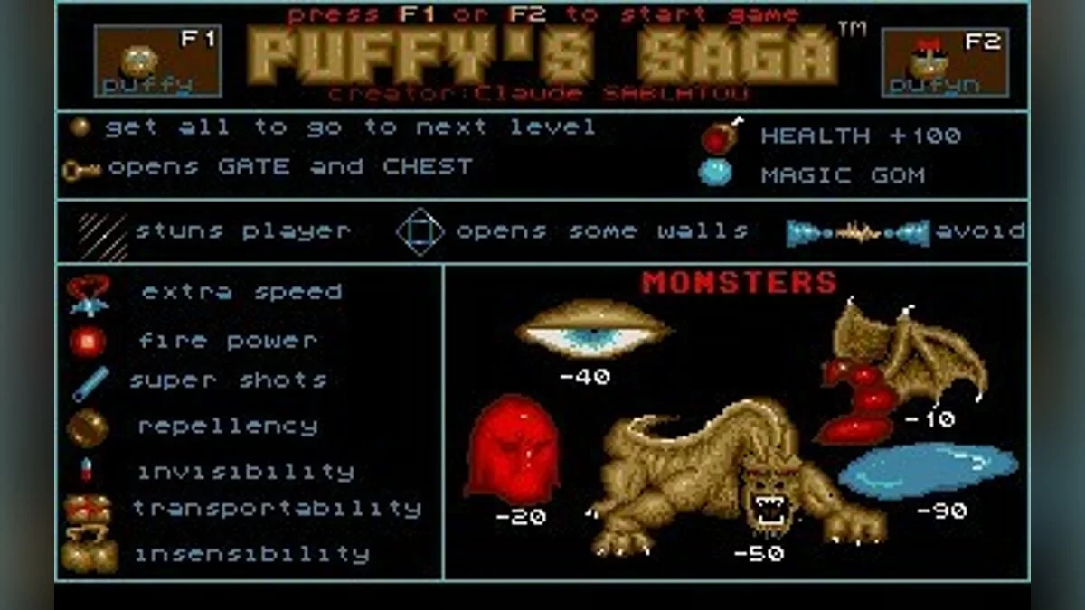 Скриншоты из Puffy's Saga / Картинка 4