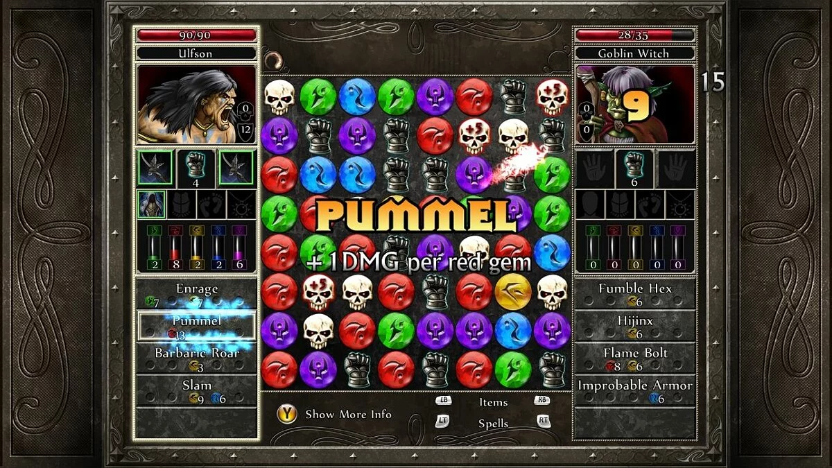 Скриншоты из Puzzle Quest 2 / Картинка 1