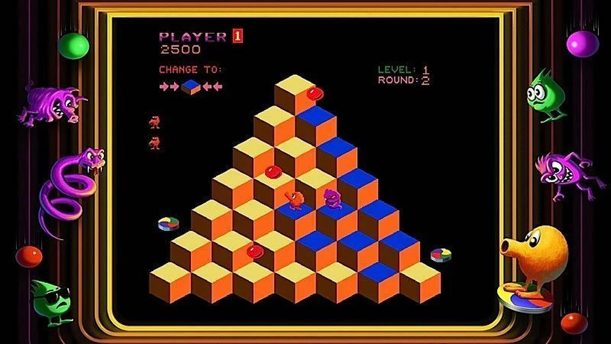 Скриншоты из Q*bert (1983) / Картинка 2