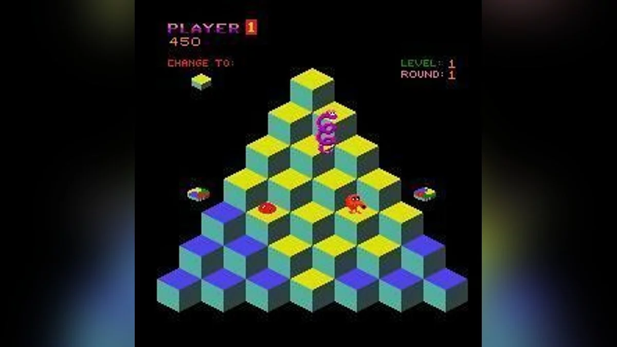 Скриншоты из Q*bert (1983) / Картинка 4