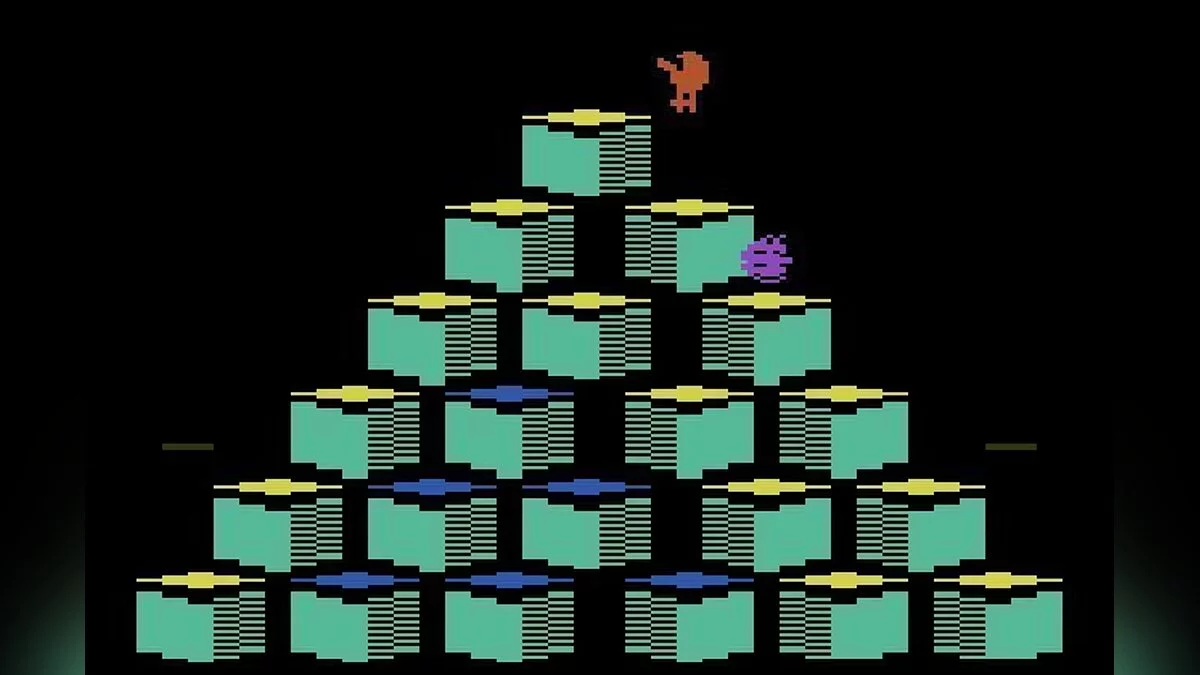 Скриншоты из Q*bert (1983) / Картинка 8