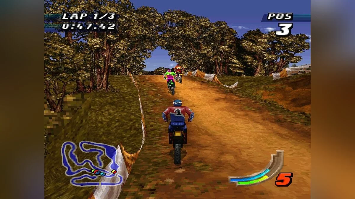 Скриншоты из Jeremy McGrath Supercross 98 / Картинка 11