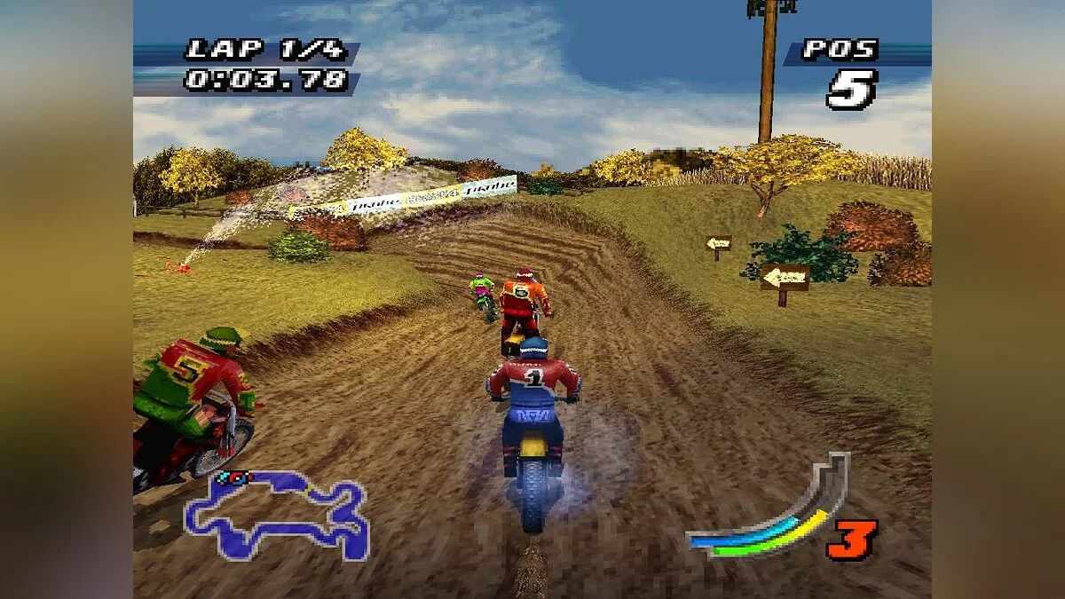 Скриншоты из Jeremy McGrath Supercross 98 / Картинка 12