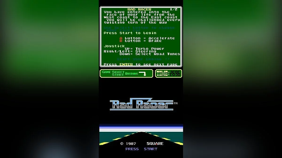 Скриншоты из Rad Racer / Картинка 20