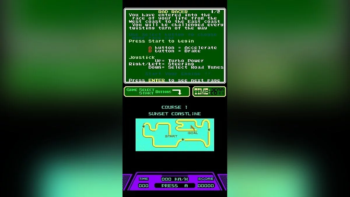 Скриншоты из Rad Racer / Картинка 22