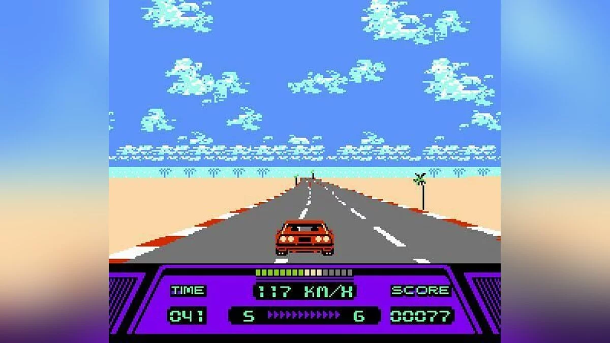 Скриншоты из Rad Racer / Картинка 1