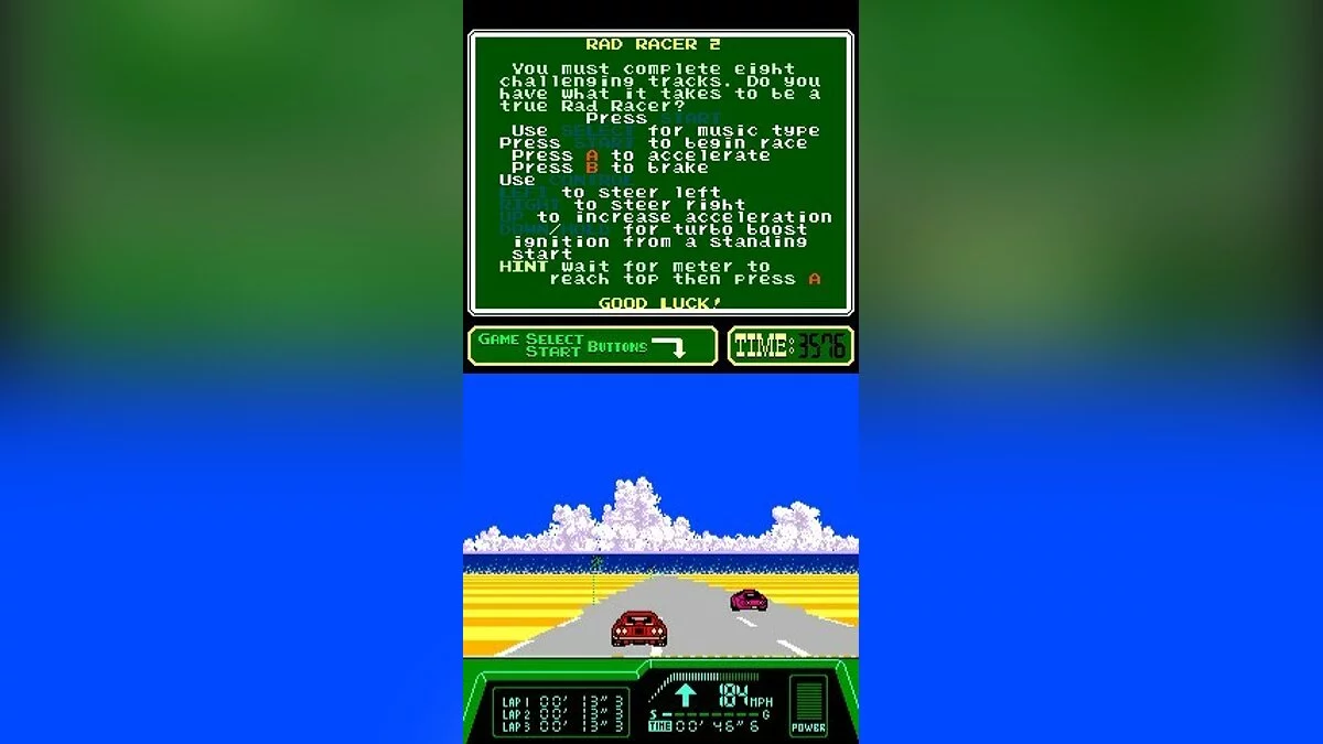 Скриншоты из Rad Racer 2 / Картинка 17