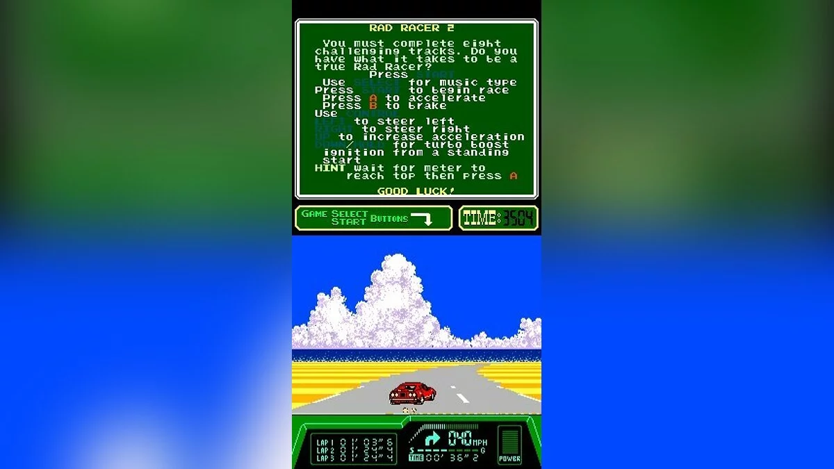 Скриншоты из Rad Racer 2 / Картинка 19
