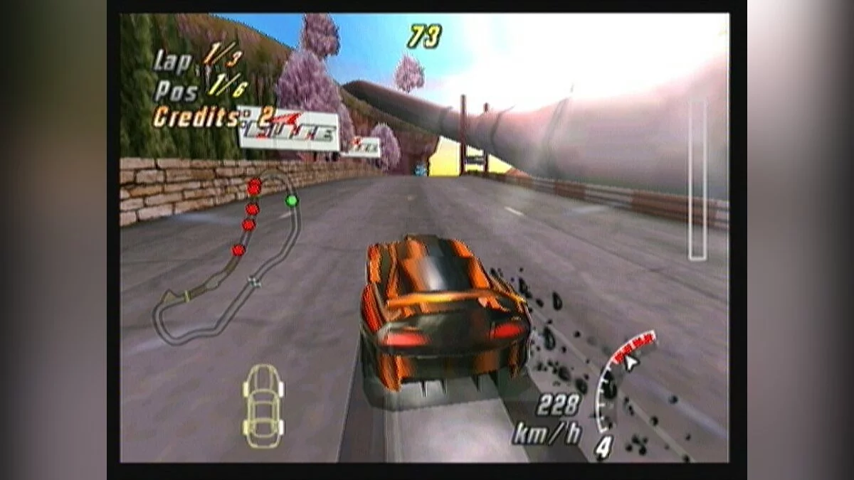 Скриншоты из Raging Thunder 2 / Картинка 33
