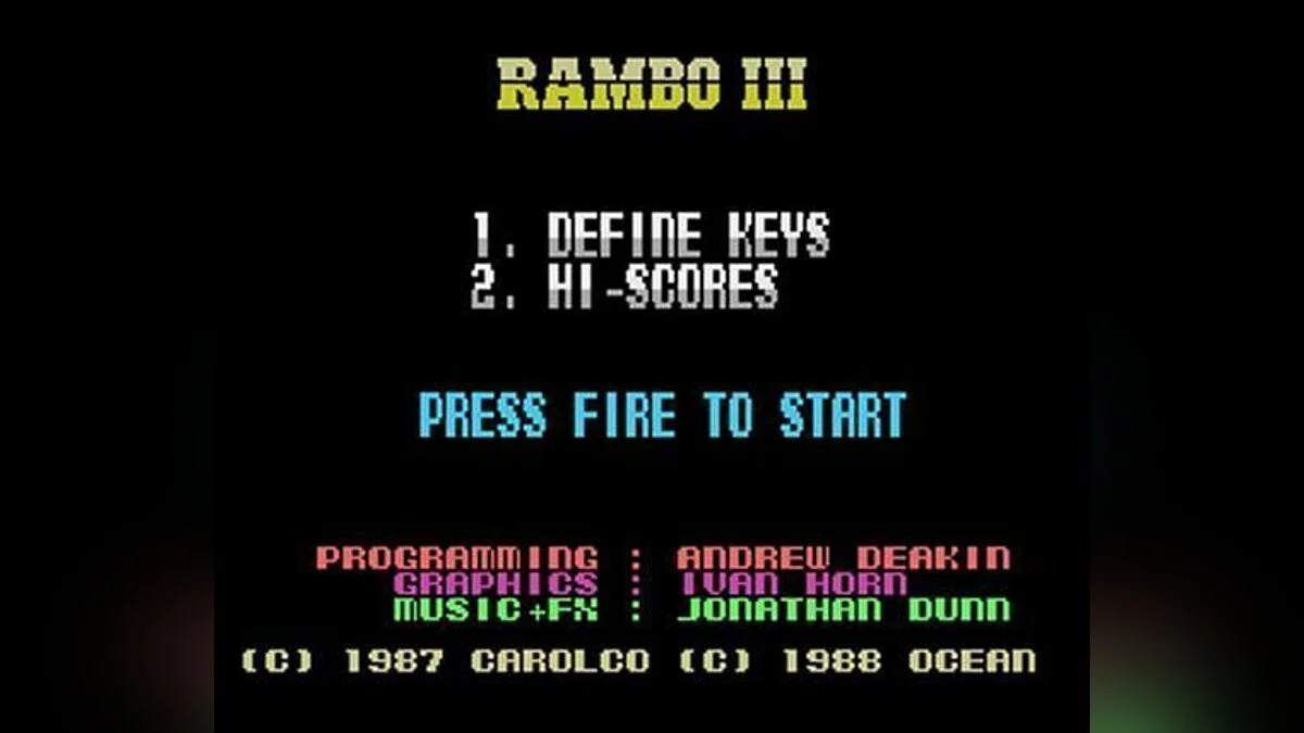 Скриншоты из Rambo 3 (1989) / Картинка 23