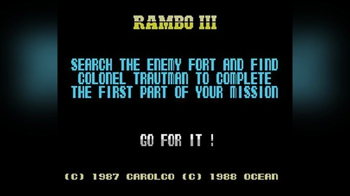 Скриншоты из Rambo 3 (1989) / Картинка 28