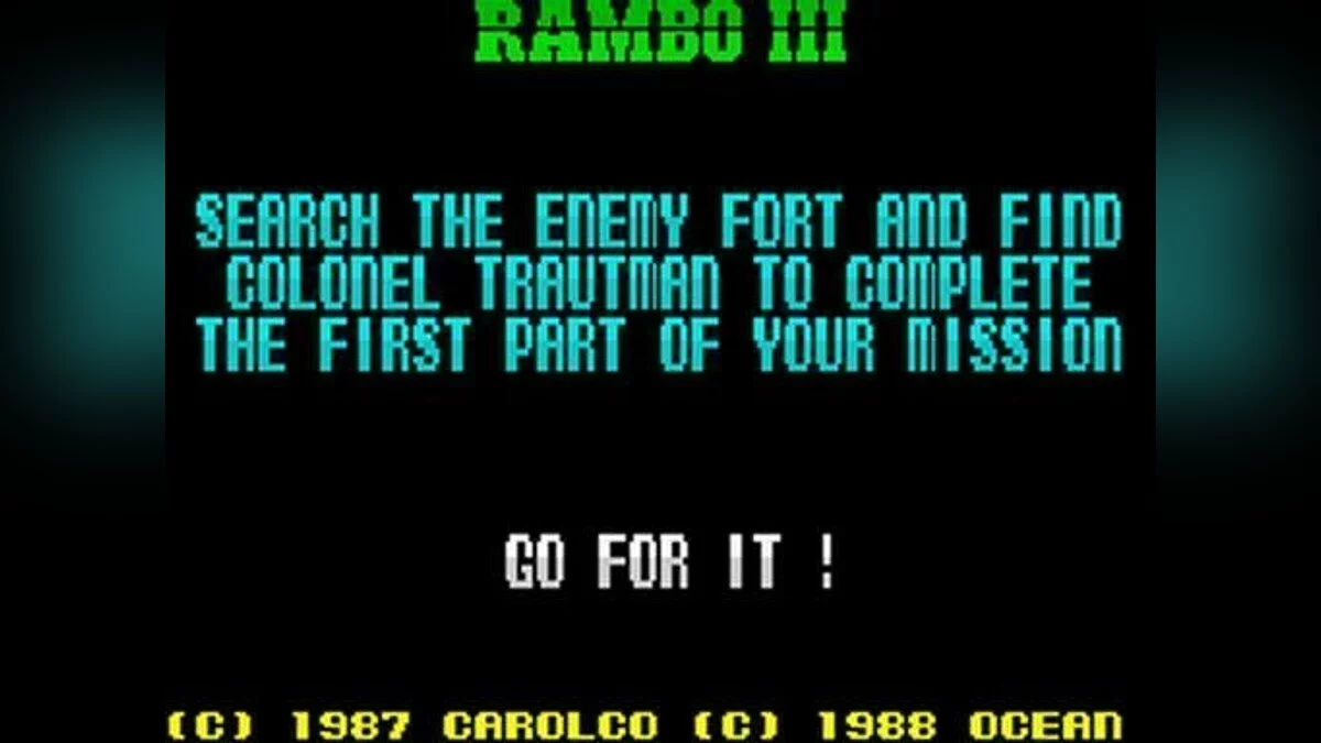 Скриншоты из Rambo 3 (1989) / Картинка 31