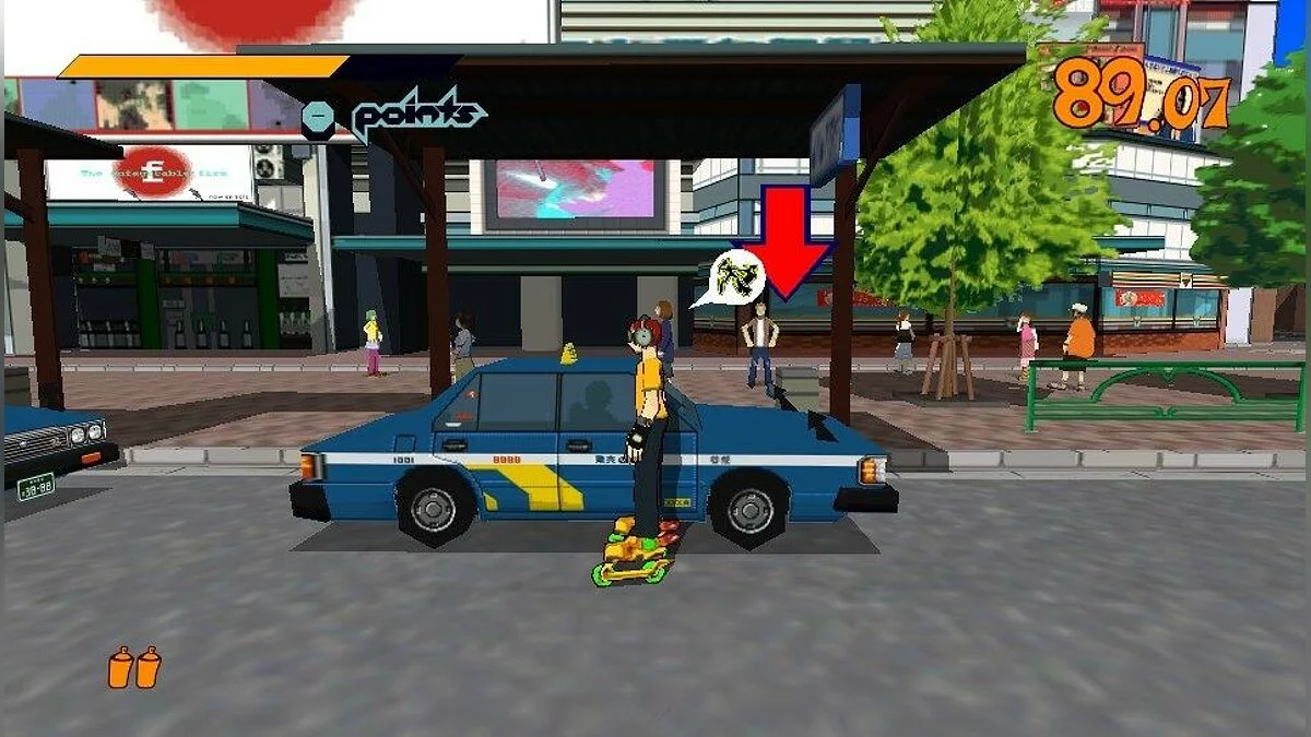 Скриншоты из Jet Grind Radio / Картинка 84
