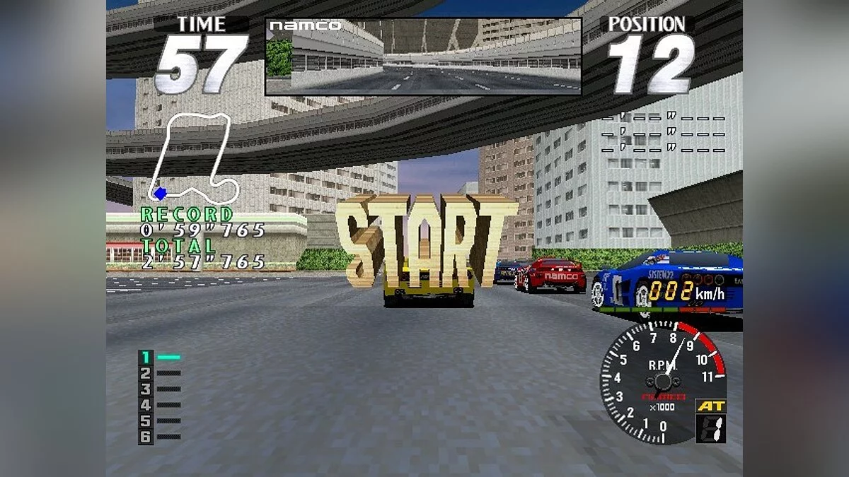 Скриншоты из Rave Racer / Картинка 8