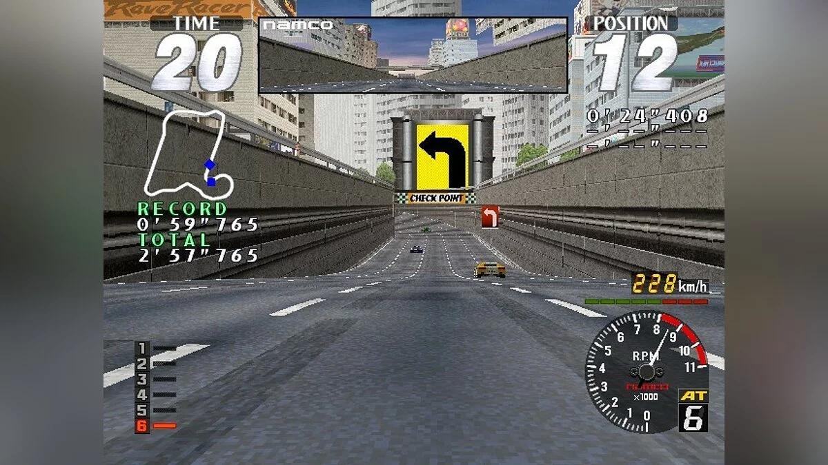 Скриншоты из Rave Racer / Картинка 11