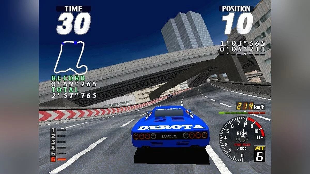 Скриншоты из Rave Racer / Картинка 19