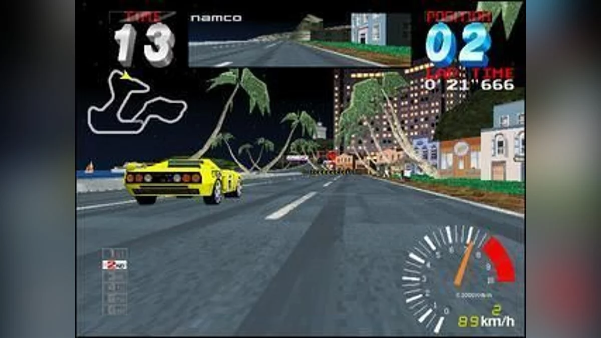 Скриншоты из Rave Racer / Картинка 2