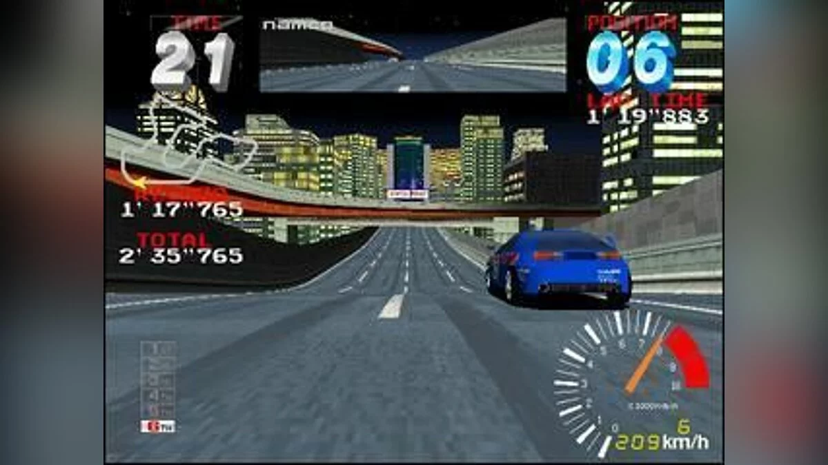 Скриншоты из Rave Racer / Картинка 3