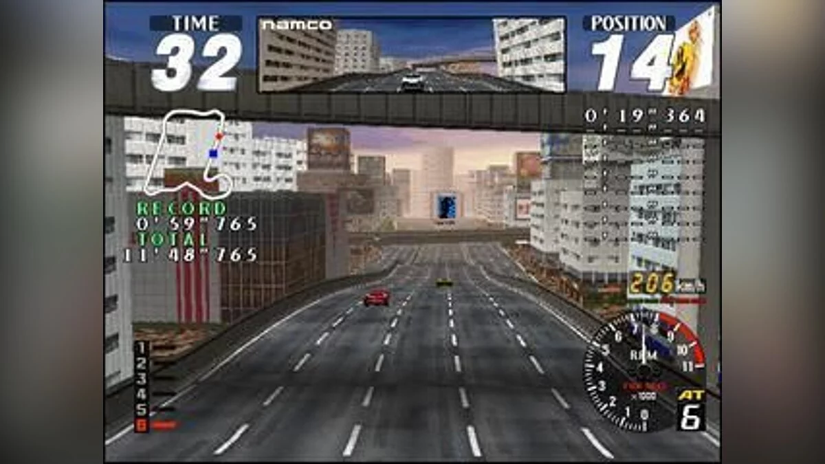 Скриншоты из Rave Racer / Картинка 4