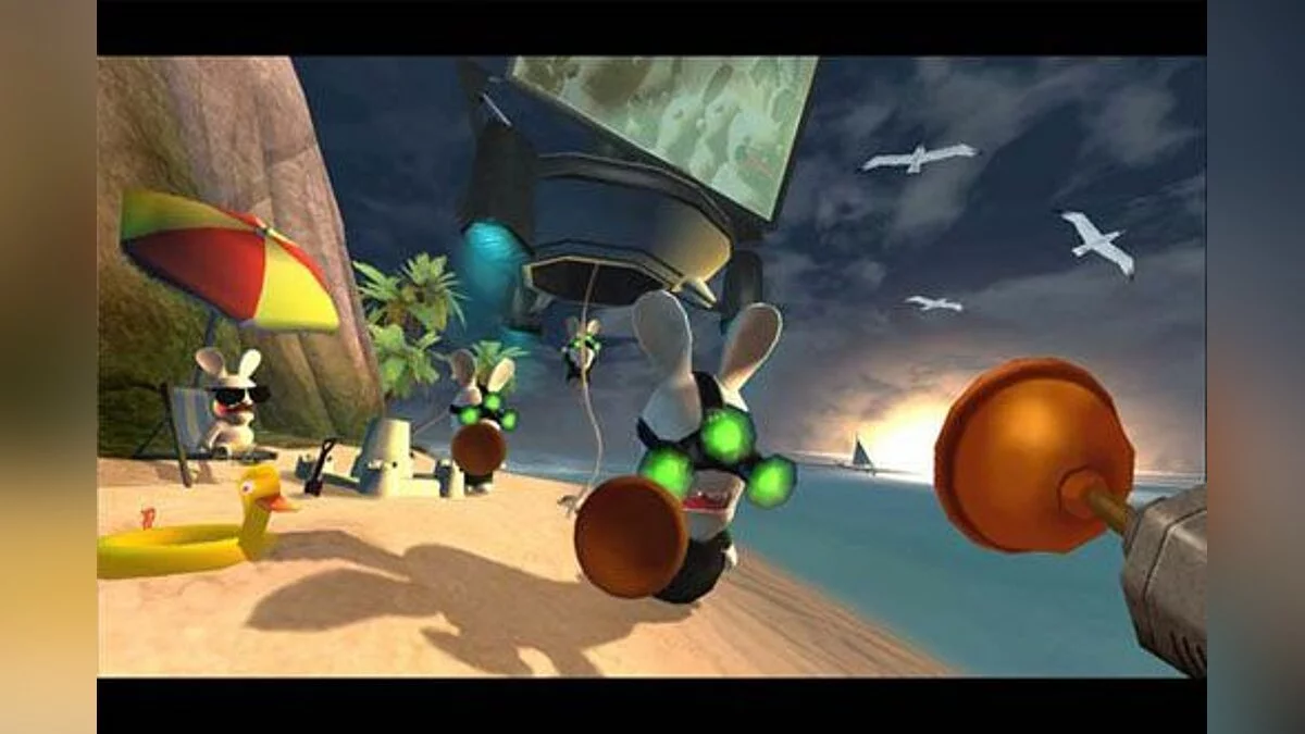 Скриншоты из Rayman Raving Rabbids / Картинка 1