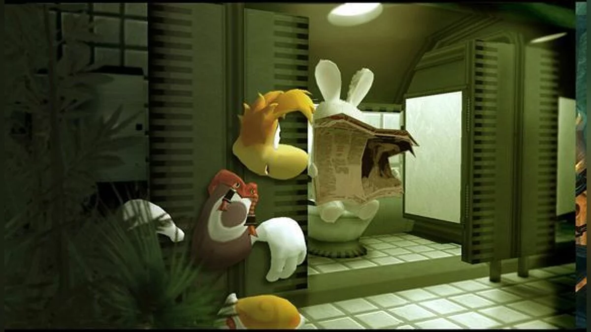 Скриншоты из Rayman Raving Rabbids / Картинка 9