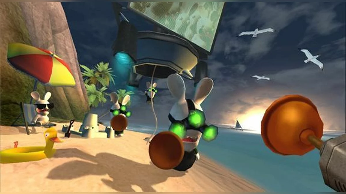 Скриншоты из Rayman Raving Rabbids / Картинка 10