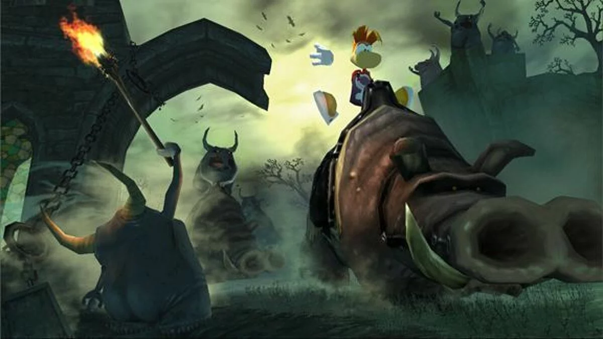 Скриншоты из Rayman Raving Rabbids / Картинка 11