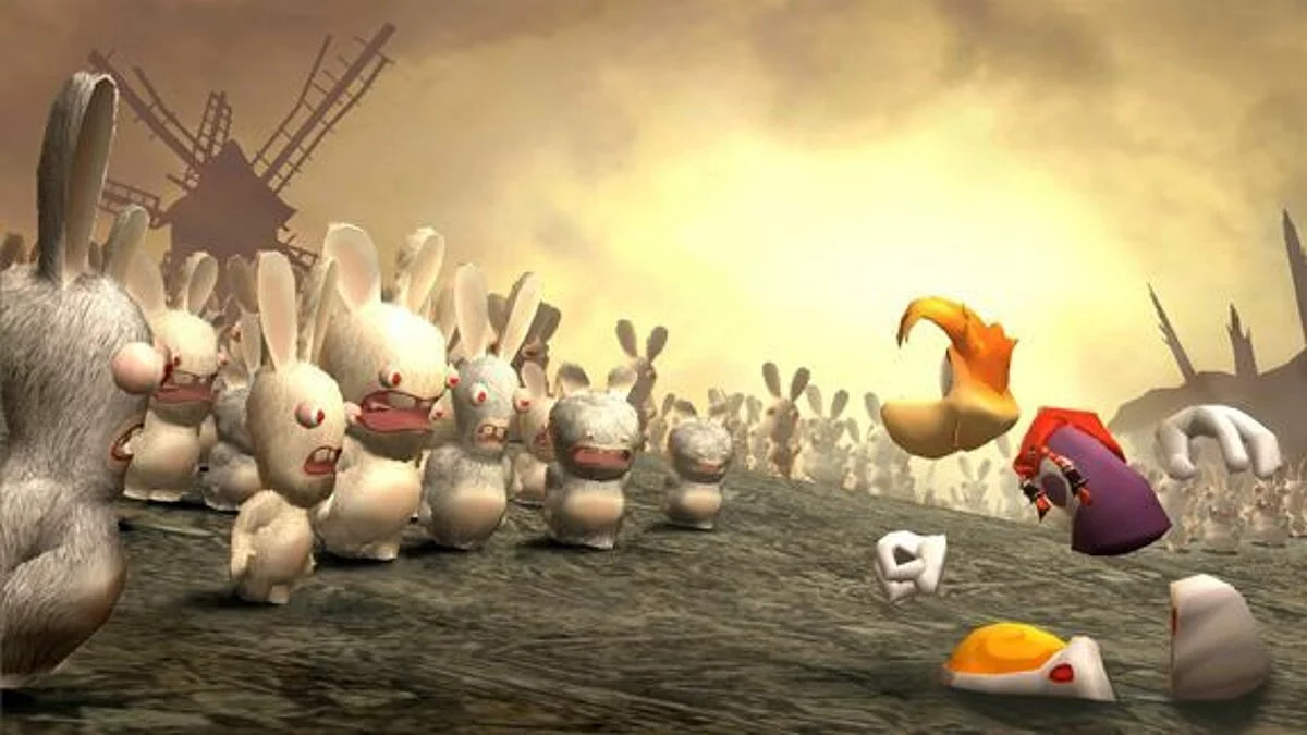 Скриншоты из Rayman Raving Rabbids / Картинка 13