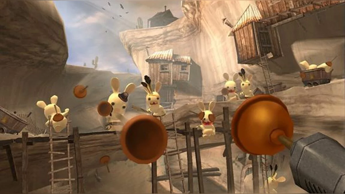 Скриншоты из Rayman Raving Rabbids / Картинка 14
