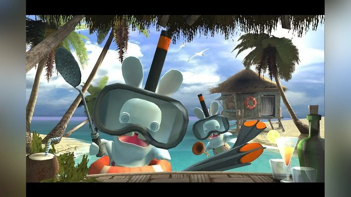 Скриншоты из Rayman Raving Rabbids / Картинка 20