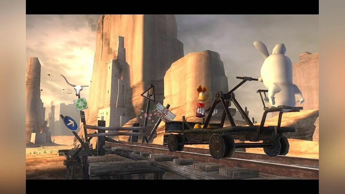 Скриншоты из Rayman Raving Rabbids / Картинка 21
