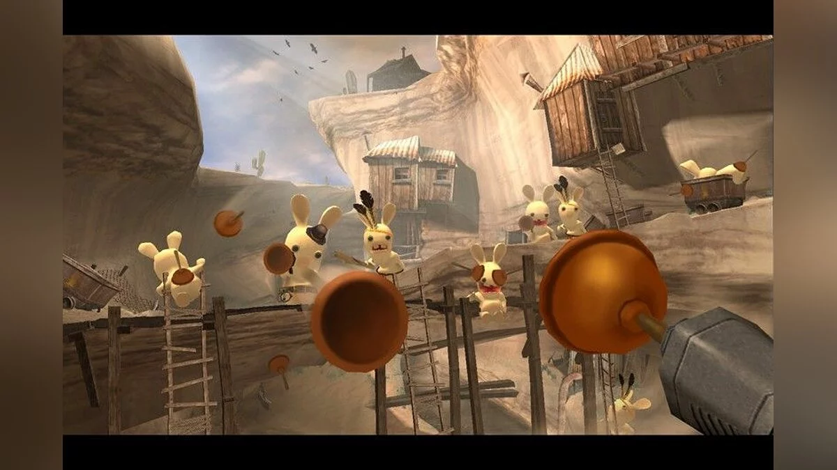 Скриншоты из Rayman Raving Rabbids / Картинка 23
