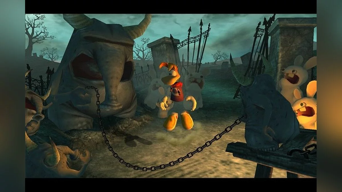 Скриншоты из Rayman Raving Rabbids / Картинка 28
