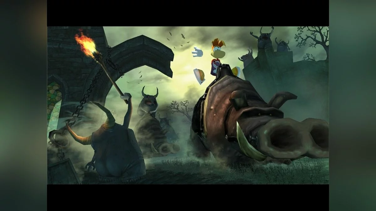 Скриншоты из Rayman Raving Rabbids / Картинка 31