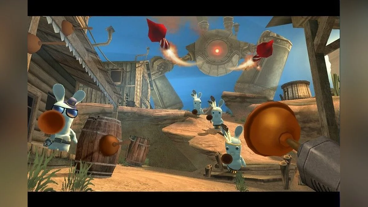 Скриншоты из Rayman Raving Rabbids / Картинка 32