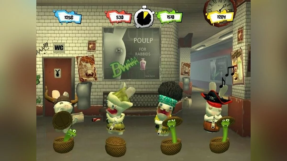 Скриншоты из Rayman Raving Rabbids 2 / Картинка 14