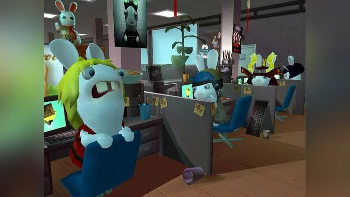 Скриншоты из Rayman Raving Rabbids 2 / Картинка 15