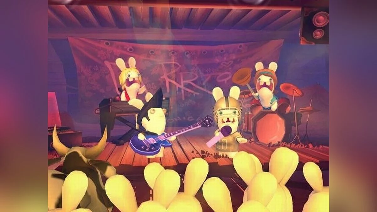 Скриншоты из Rayman Raving Rabbids 2 / Картинка 24