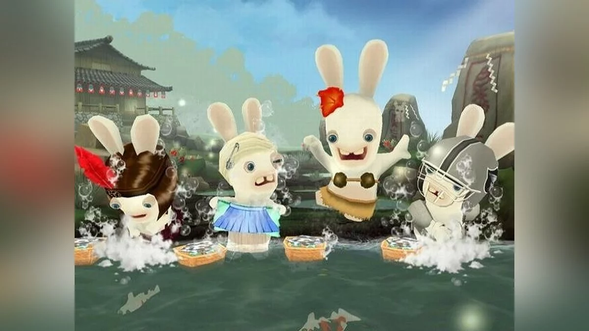 Скриншоты из Rayman Raving Rabbids 2 / Картинка 26
