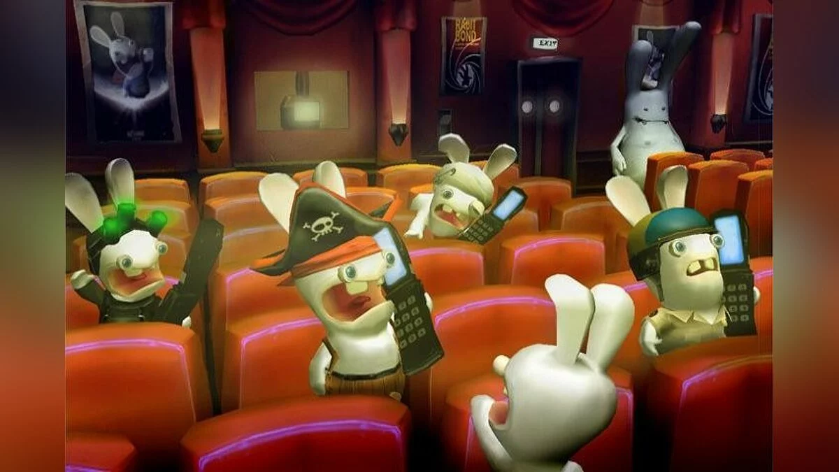 Скриншоты из Rayman Raving Rabbids 2 / Картинка 28