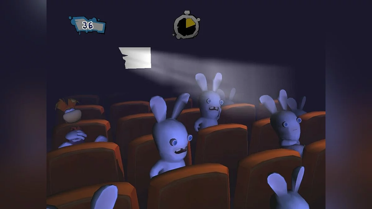 Скриншоты из Rayman Raving Rabbids 2 / Картинка 41