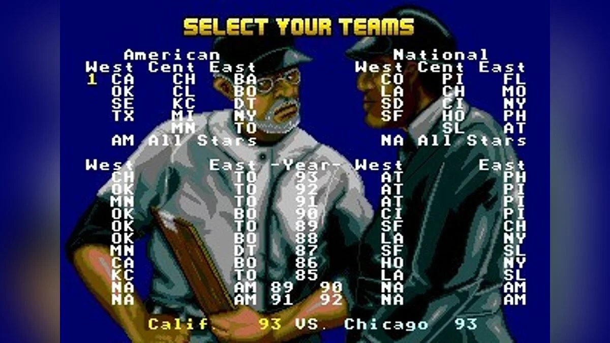 Скриншоты из R.B.I. Baseball '94 (1994) / Картинка 17