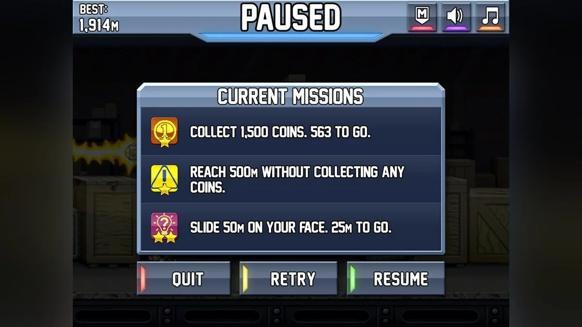 Скриншоты из Jetpack Joyride / Картинка 44
