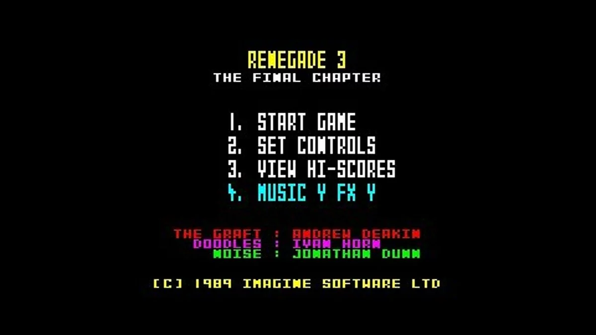 Скриншоты из Renegade 3: The Final Chapter / Картинка 4